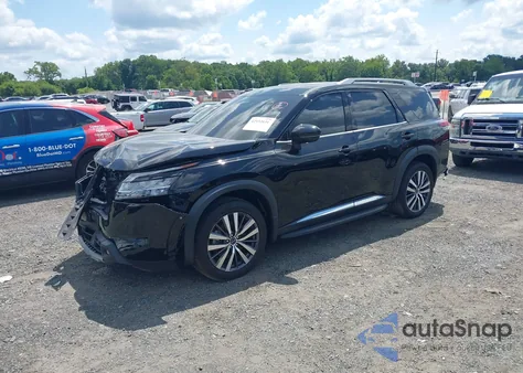 2022 Nissan Pathfinder Platinum 4Wd из США, поврежденный, VIN 5N1DR3DK3NC271219